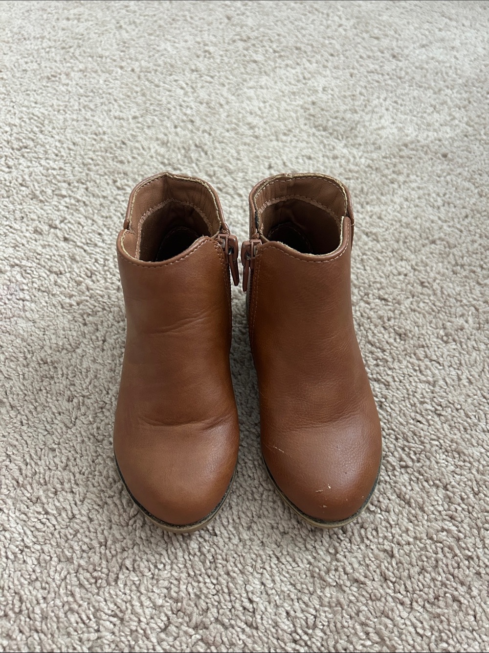 Toddler size 7 Brown Ankle Booties